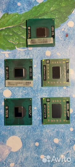 Процессоры для ноутбуков Intel, AMD