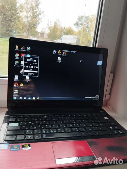 Ноутбук на запчасти asus aspire V