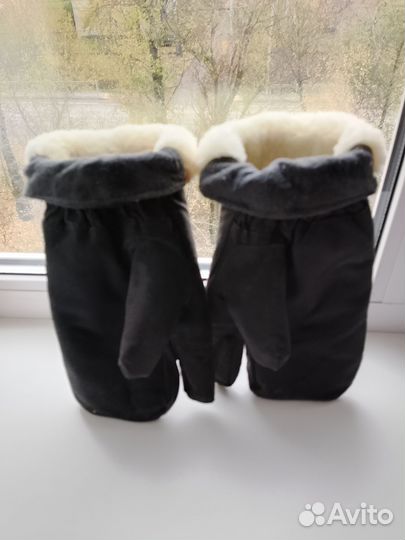 Рукавицы из овчины