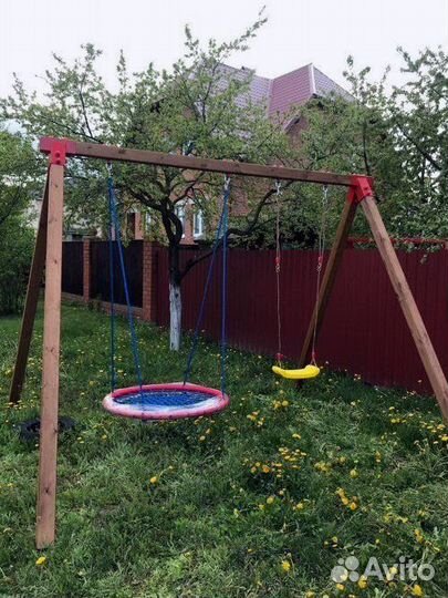 Качели - Без Бетонирования арт 4932