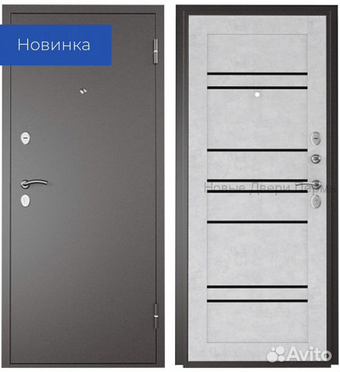 Дверь входная металлическая