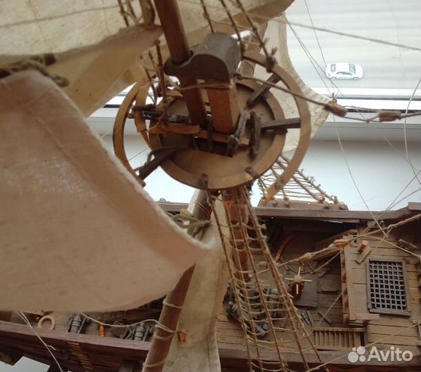 Корабль ручной работы под восстановление