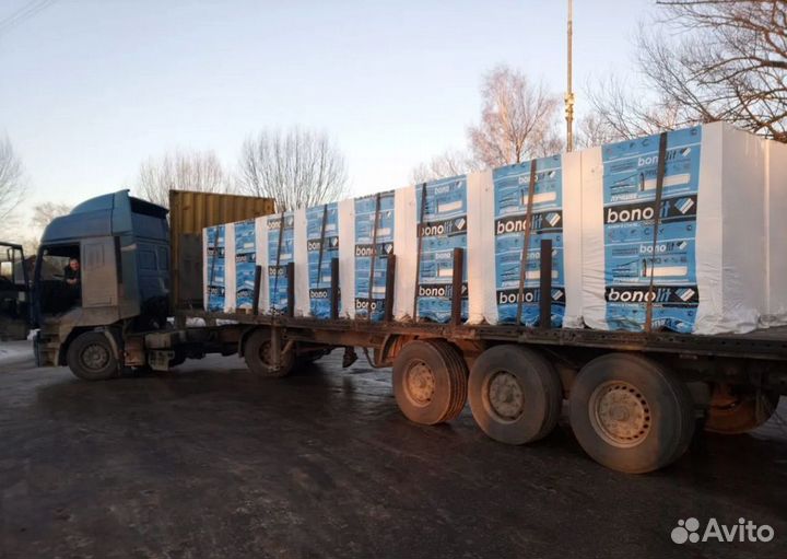 Газоблок, Пеноблок D600(любой размер)