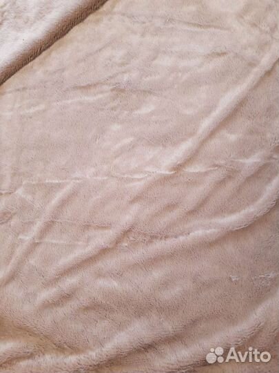 Плед пушистый новый. Двусторонний