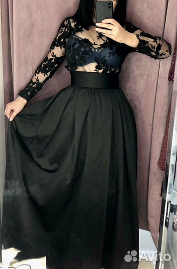 Вечернее платье в пол