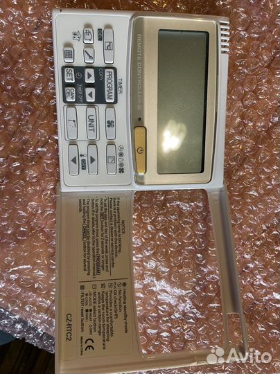 Пульт для кондиционера panasonic cz-rtc2