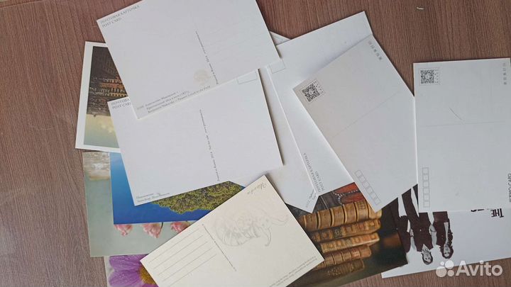 Открытки почтовые для посткроссинга, чистые