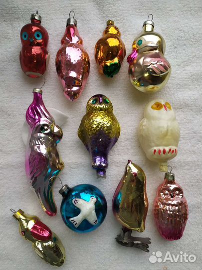 Ёлочные игрушки СССР