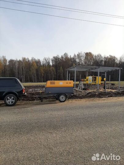 Аренда компрессора с молоткали