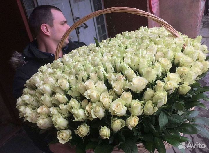 Высокие розы Доставка цветов