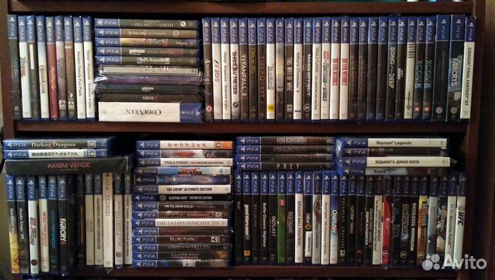 Новые игры для PS4, в заводской плёнке (sealed)