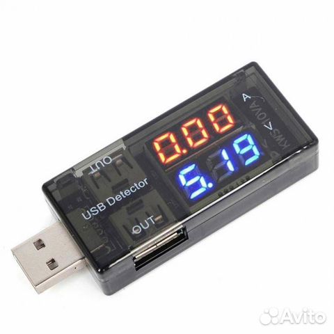 USB тестер напряжение ток