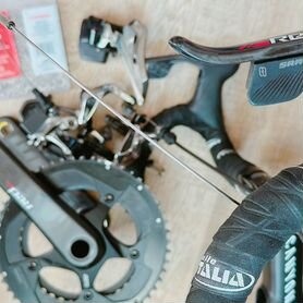 Велогруппа Sram Red 11sp eTap AXS \ Руль Canyon