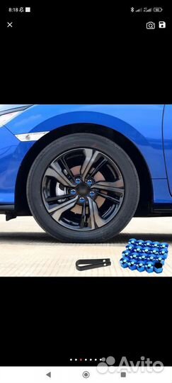 Колпачки на колесные болты