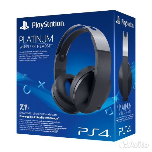 Sony Platinum Wireless headset 7.1 наушники 0090