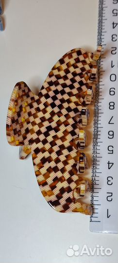 Краб для волос большой