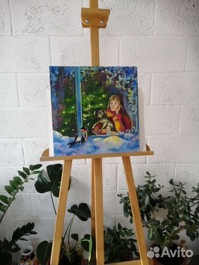 Картина маслом / новогодняя ночь