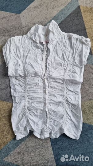 Женские вещи пакетом 42 44 (блуза, рубашка)