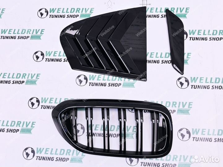 Жабры и решетки радиатора M стиль BMW 5 G30