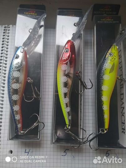 Воблеры для троллинга Rapala тд д 11