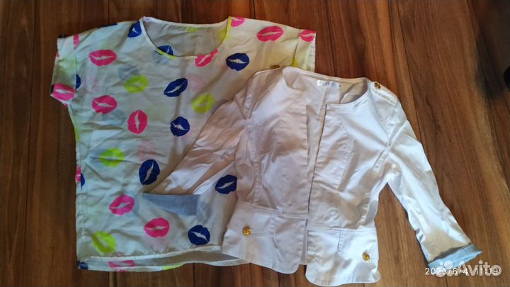 Вещи пакетом на подростка девочку