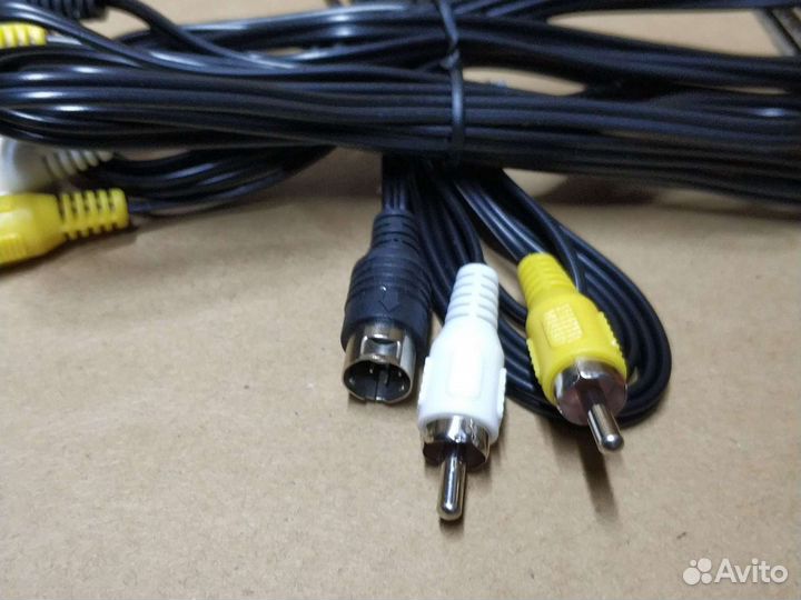 Джойстик Sega 16 bit, блок питания, кабель тв