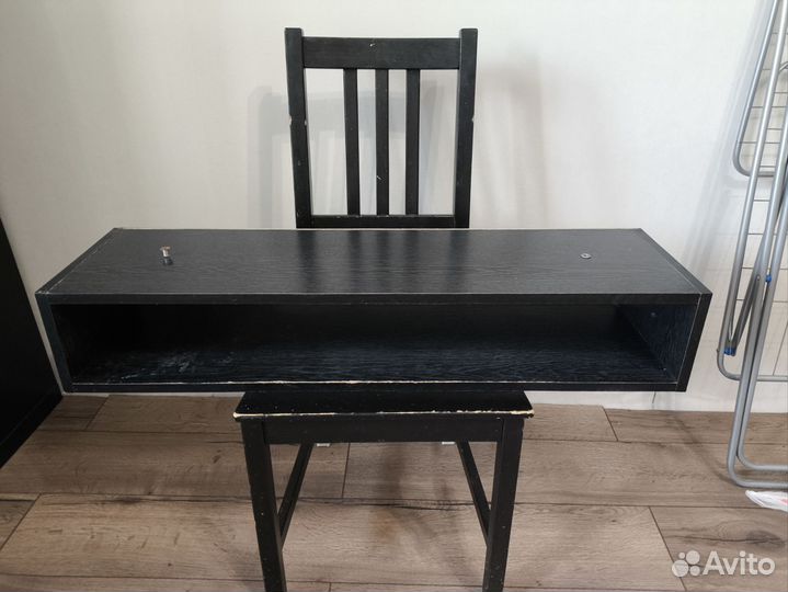 Полка настенная навесная 90х25х16