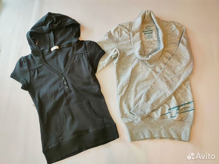 Одежда джинсы толстовки пакетом