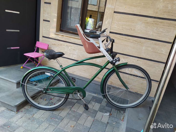 Велосипед с детским креслом