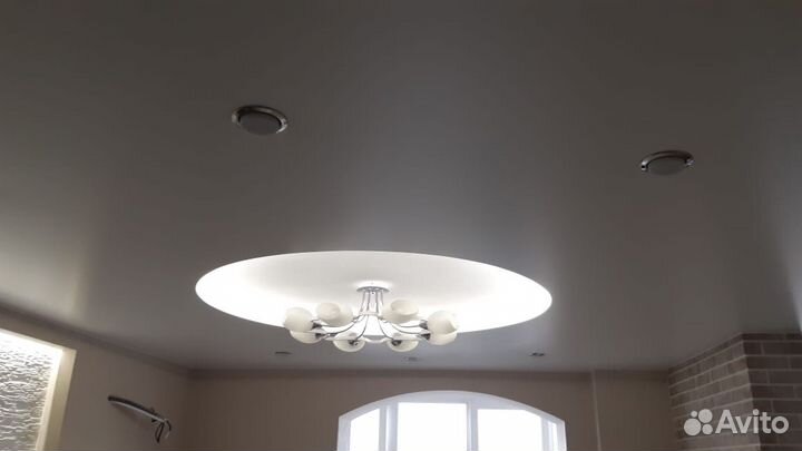 Натяжные потолки любой сложности