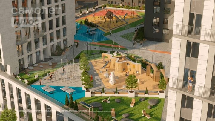 2-к. квартира, 34,1 м², 16/20 эт.