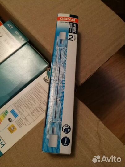 Галогеновые лампы r7s