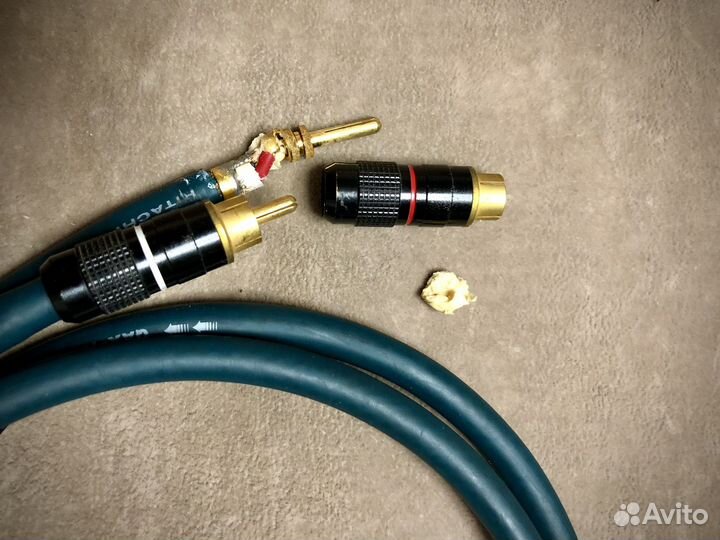 Кабель RCA hitachi QAX-112 LC-OFC class1 0.7m