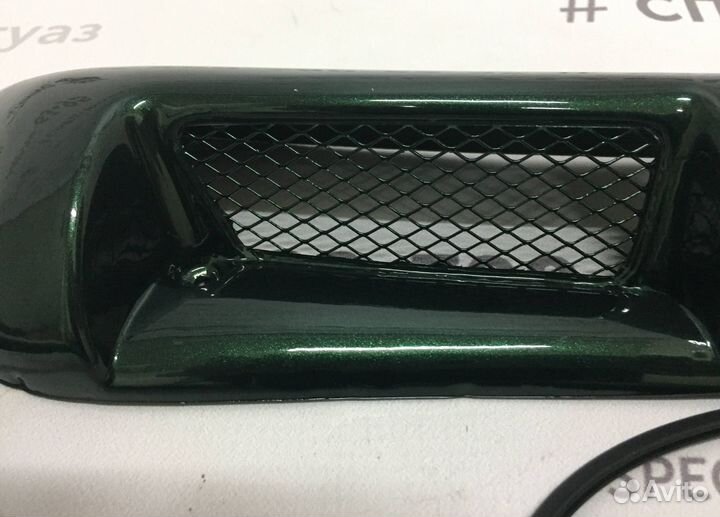 Воздухозаборник УАЗ 3163 Патриот цвет зелёный