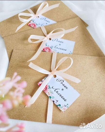 Пригласительные на свадьбу