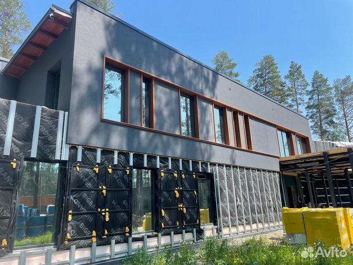 Мокрый фасад