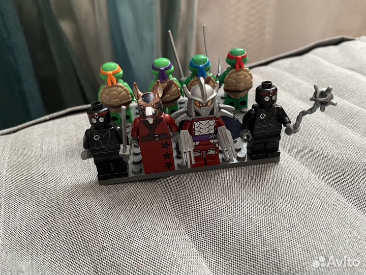 Lego черепашки ниндзя фигурки