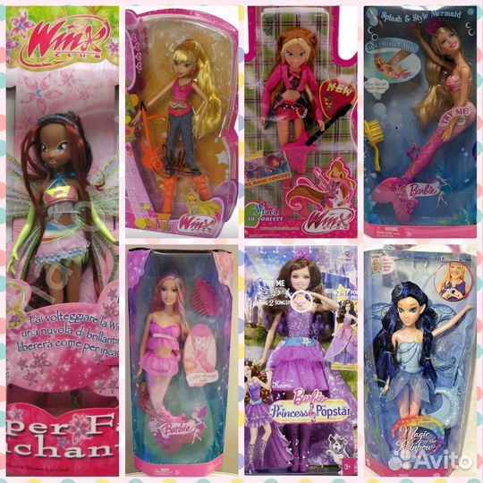 Куклы Winx винкс barbie барби