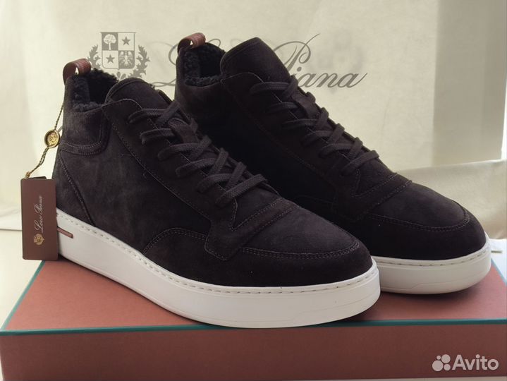 Кеды Loro Piana Newport Мех.Р.42,43,44.Новые Ориг