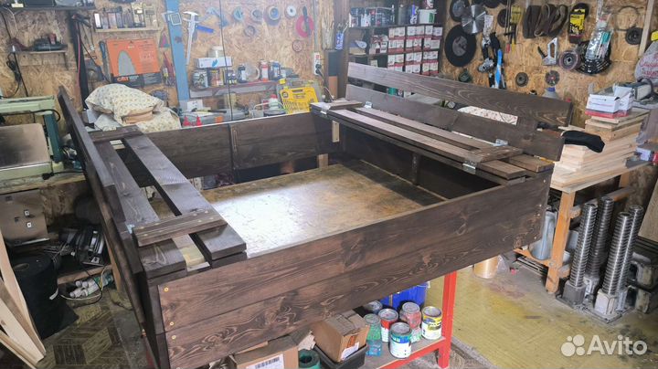 Песочница с крышкой детская