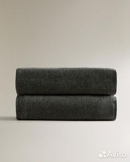 Плед Zara Home 140х190 мягкий синель 2024 новый