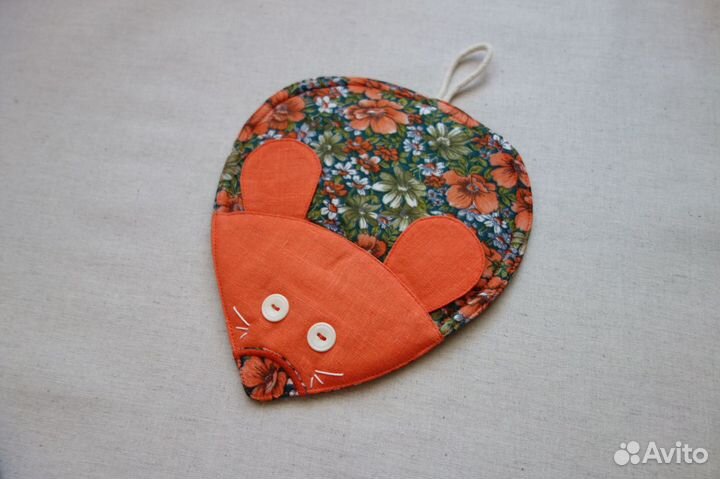 Прихватка, сувенир Мышонок