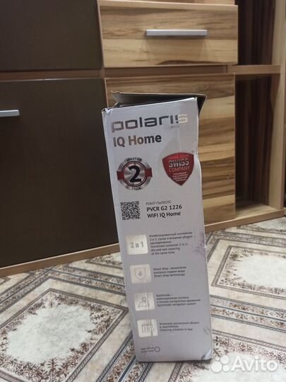 Робот пылесос Polaris IQ Home pvcr G2 1226 WiFi