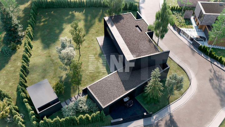 Дом 378,4 м² на участке 13,6 сот.