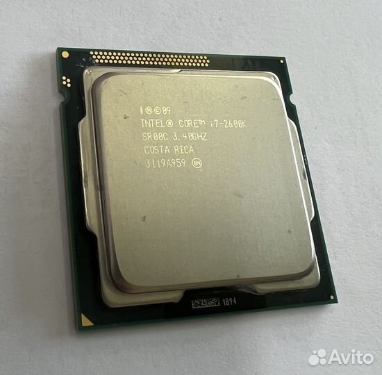 Процессор intel core i7 2600k