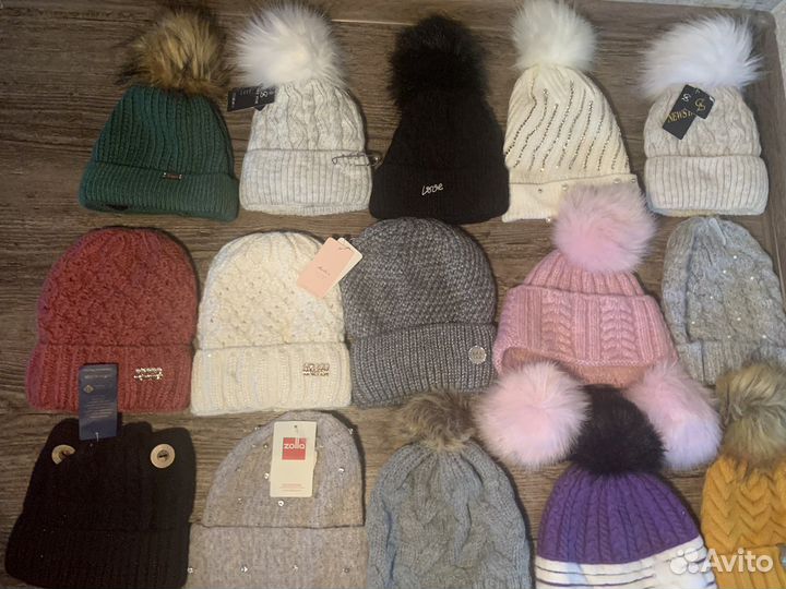 Шапка зимняя женская новая