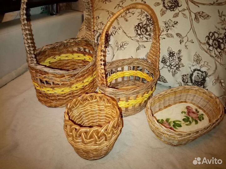 Корзина плетеная