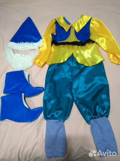 Костюм гномика на Новый год