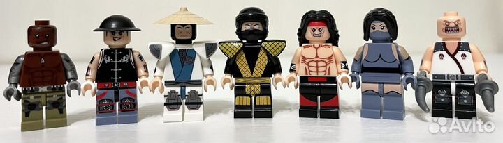 Lego Минифигурки Marvel DC Mortal Kombat