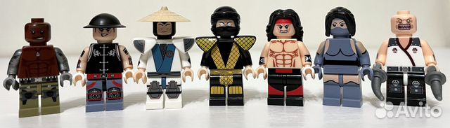 Lego Минифигурки Marvel DC Mortal Kombat